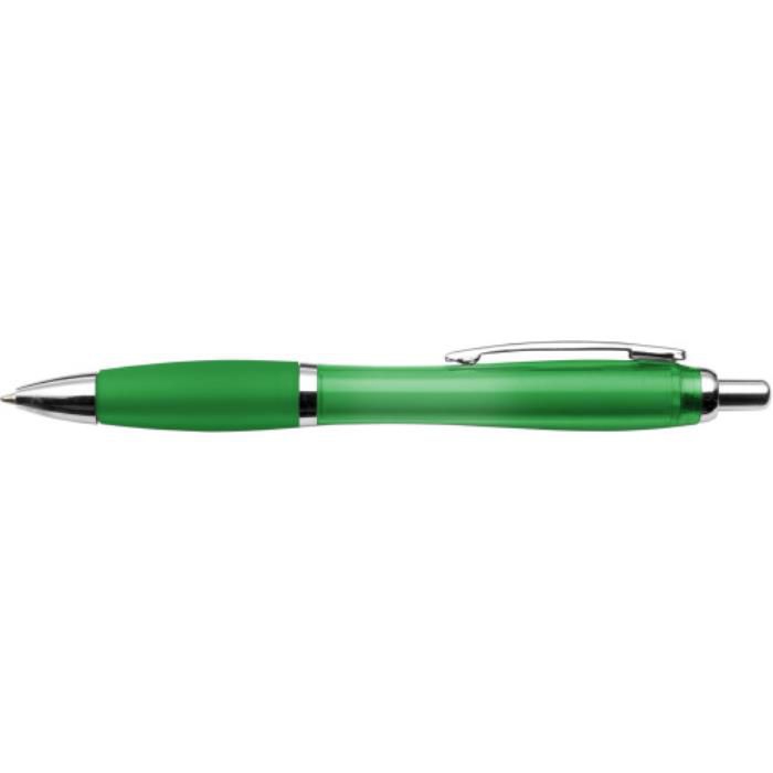 Kugelschreiber aus Kunststoff Newport, Grün