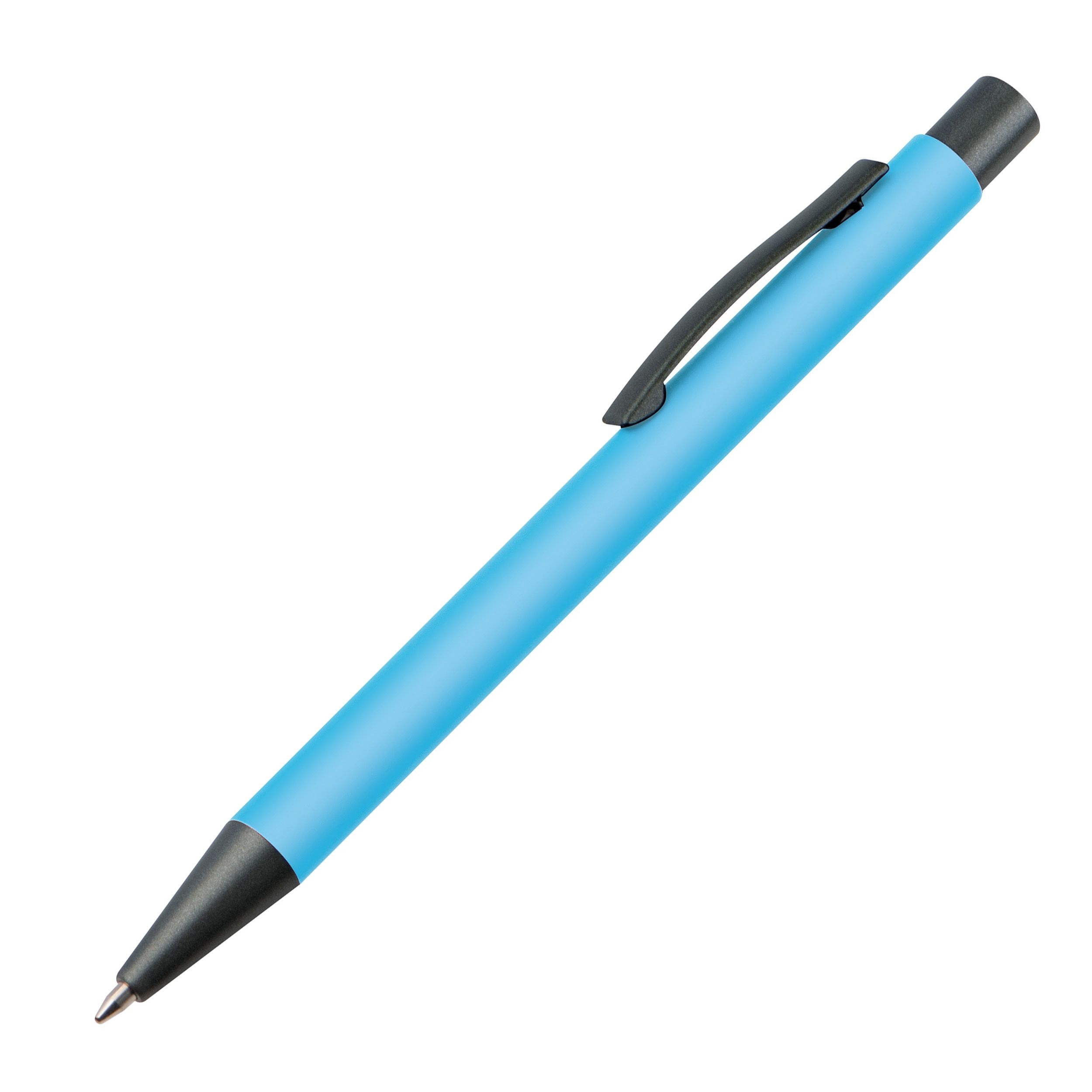 MA10945-24Matter Kugelschreiber mit Metallclip  _ hellblau