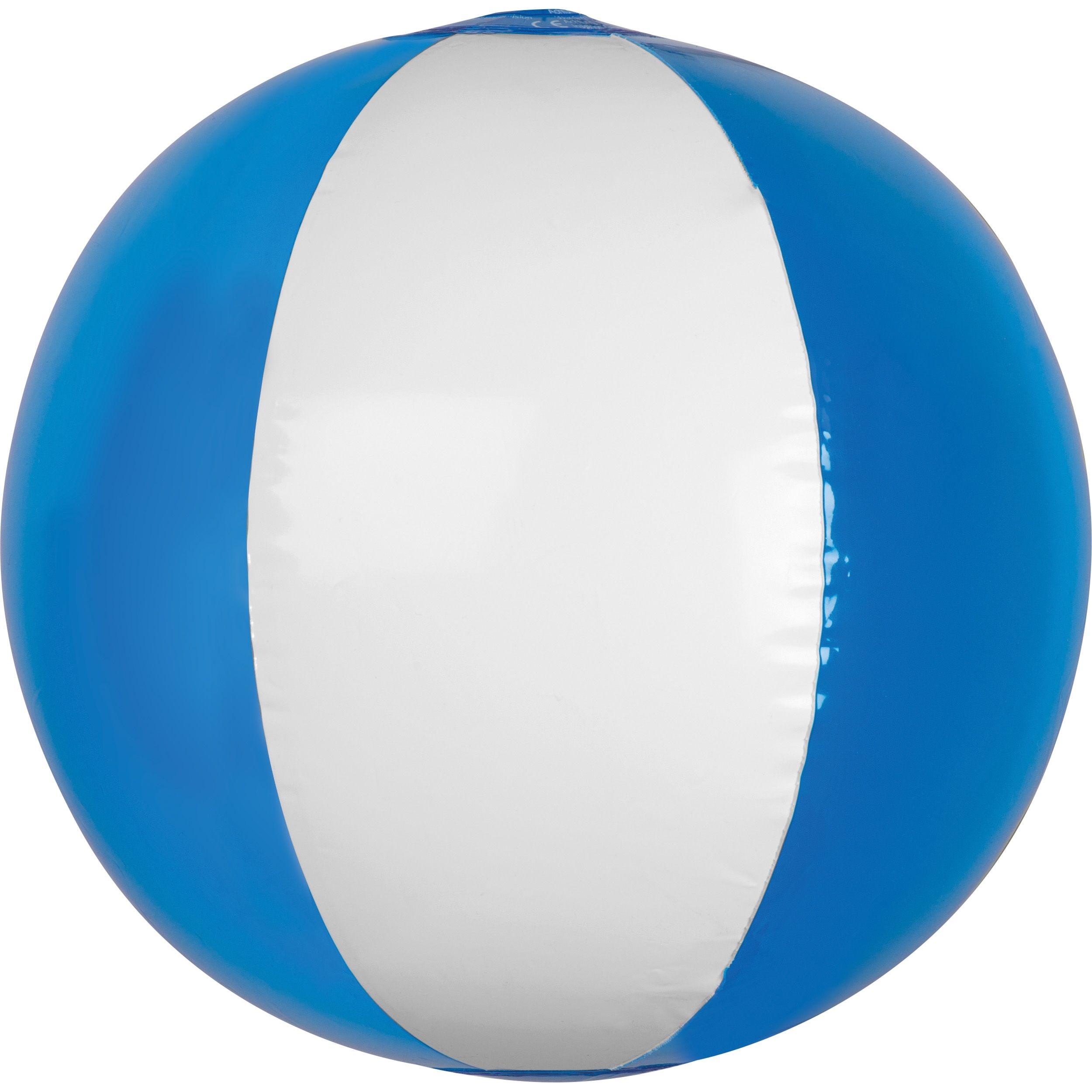 MA50914-04Strandball bicolour farbig_transparent MARGARETHE_ blau