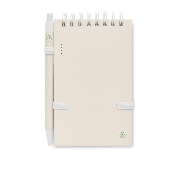 MO6837-06Mito Set DIN A6 Notizbuch-Set_ Weiss