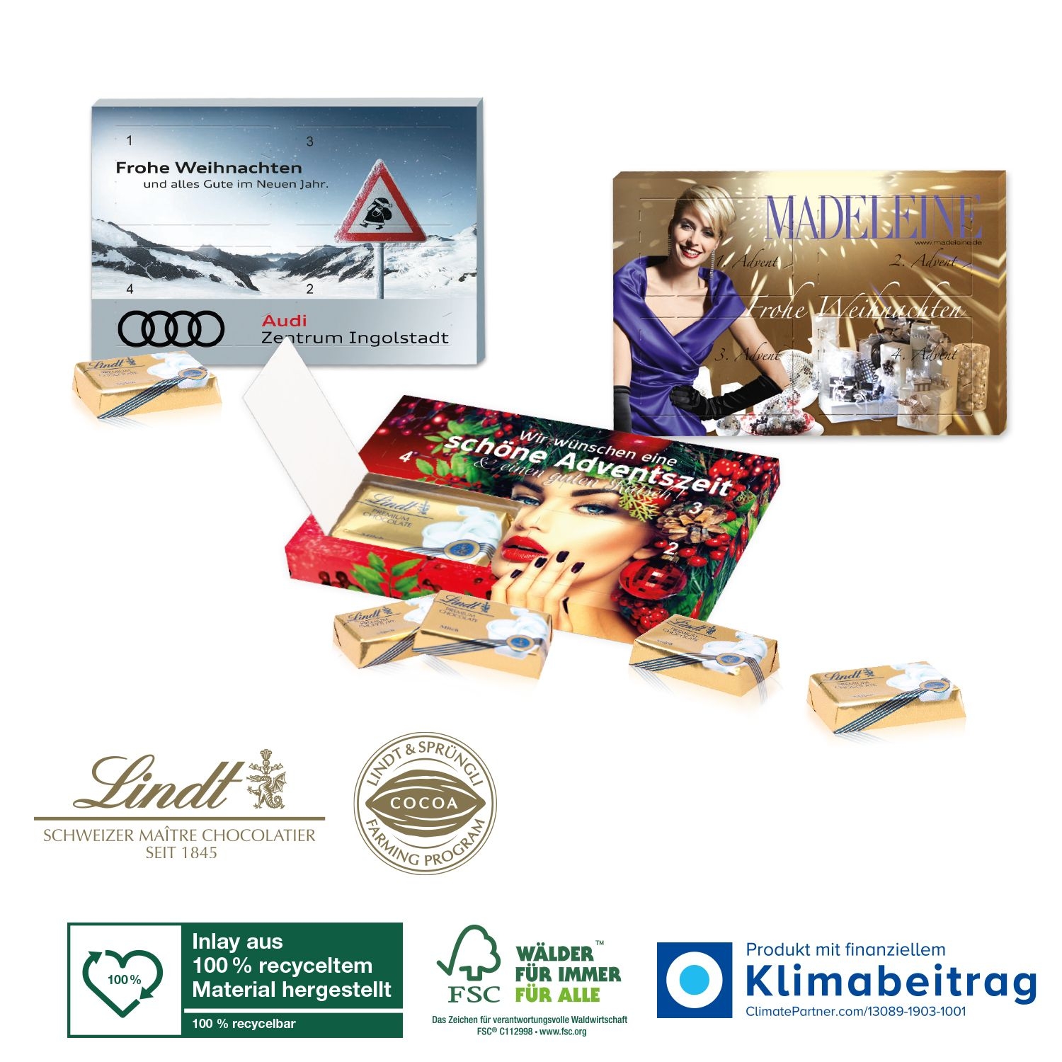 CD95340Super-Mini-Adventskalender Lindt „XXS“
