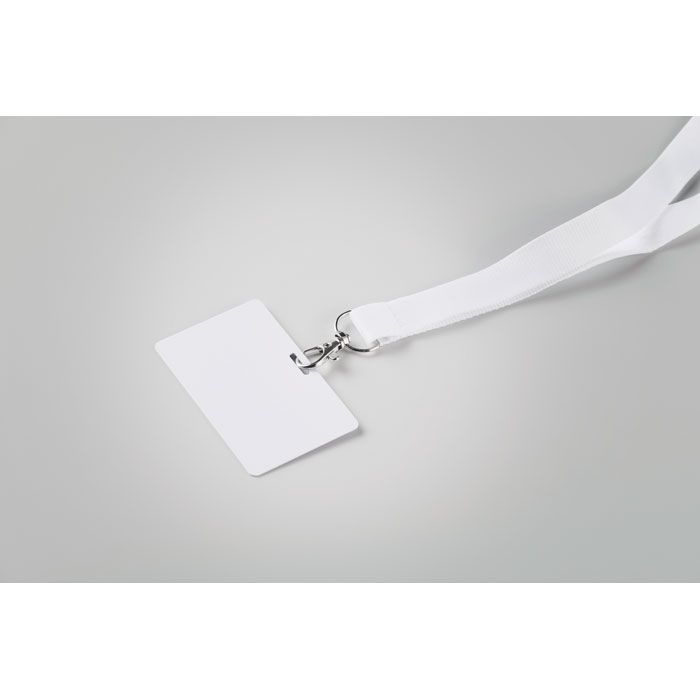 MO2856-06Badsmall Lanyard-Ausweis 54 x 86 mm_ weiss