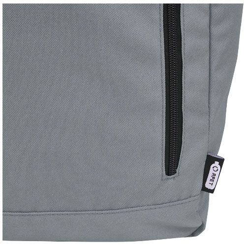 Byron 15,6" GRS RPET Roll-Top Rucksack 18 L, hellgrau