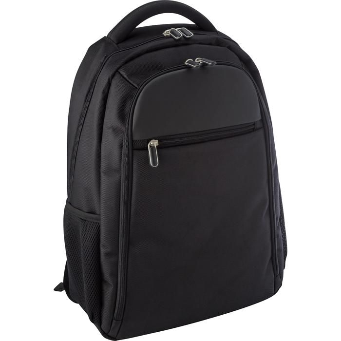 GI7398-01Laptop Rucksack aus Polyester Ivan_ schwarz