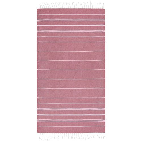 PF113335-2Anna 150 g_m² Hammam Baumwollhandtuch 100 × 180 cm_ rot