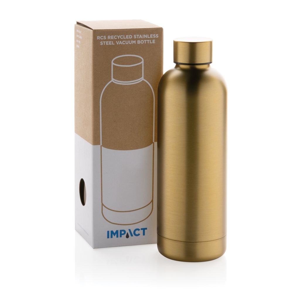 XDP435.70-6Impact Vakuumflasche aus RCS recyceltem Stainless-Steel_ gold