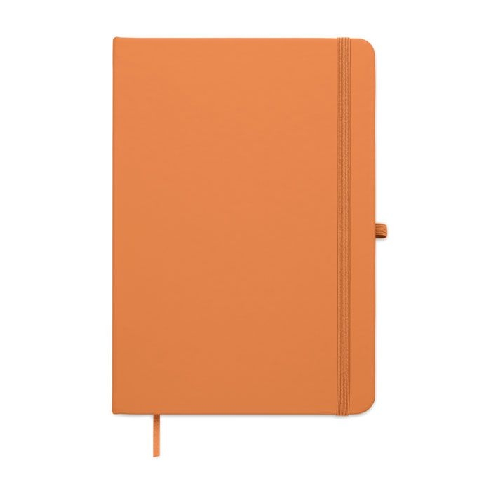 MO3124-10Arcoloop DIN A5 Notizbuch recy. PU_ orange
