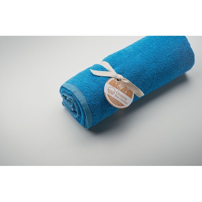 MO2059-12Sand SEAQUAL® Handtuch 70x140cm_ tuerkis