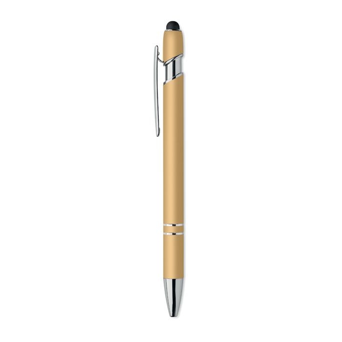 MO2798-98Siparo Druckkugelschreiber mit Stylus_ golden