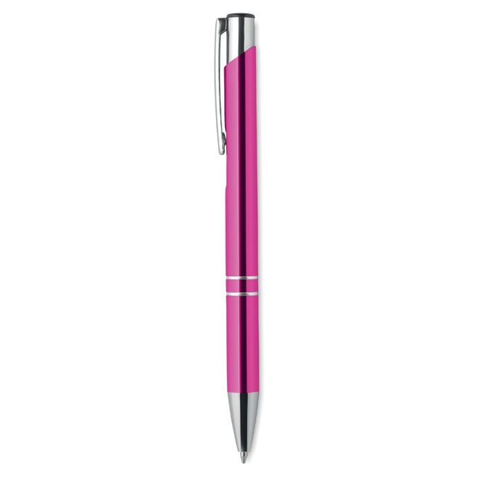 MO8893-38Bern Kugelschreiber recyceltes Alu_ fuchsia