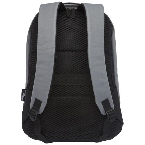 PF120510-1Cover Diebstahlsicherer GRS RPET Rucksack 18L_ grau