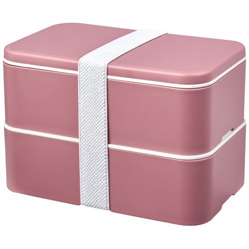 PF210182-2MIYO Renew 700_700 ml Doppel-Lunchbox_ rosa_rosa_weiss