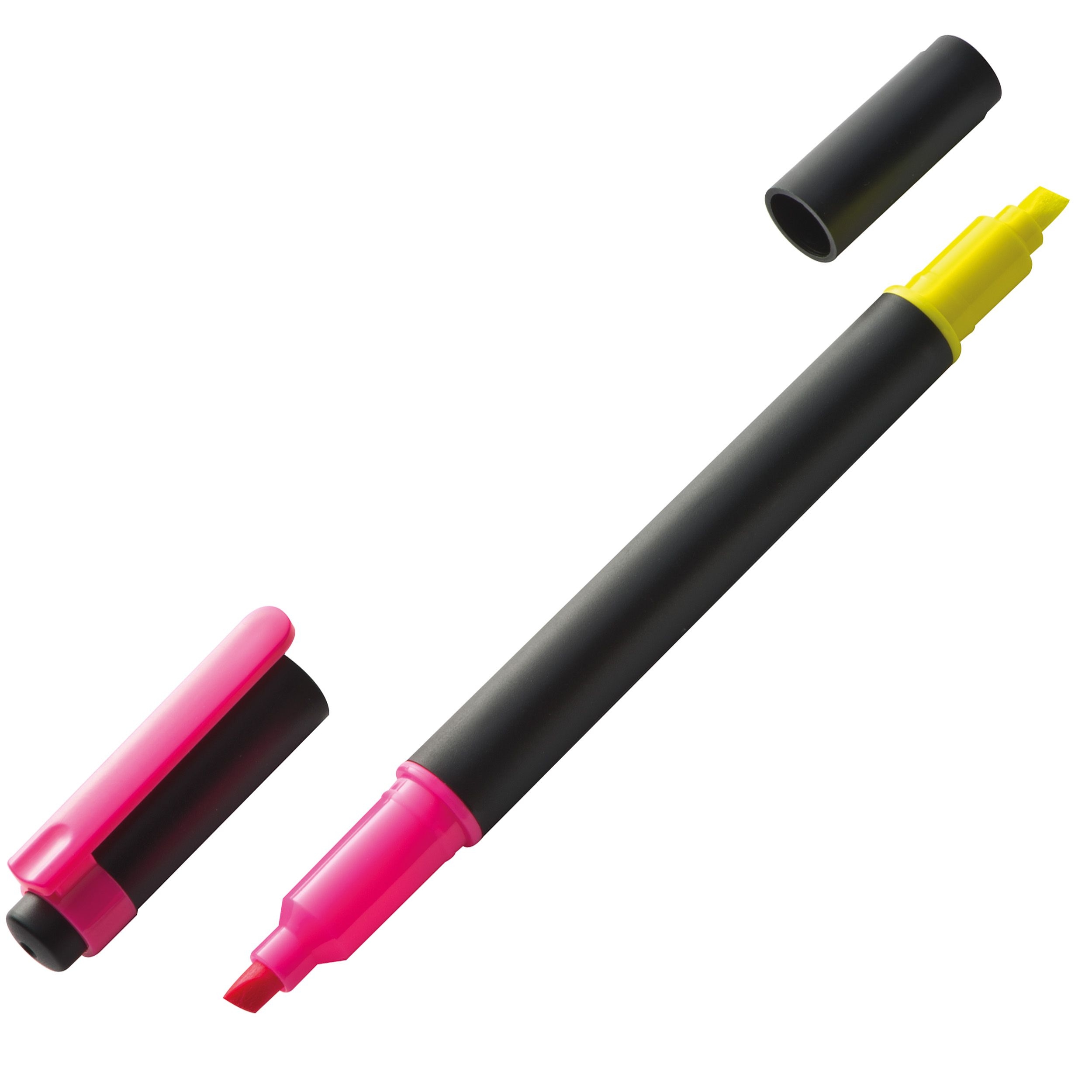 MA13535-03Textmarker mit zwei Markern _ schwarz