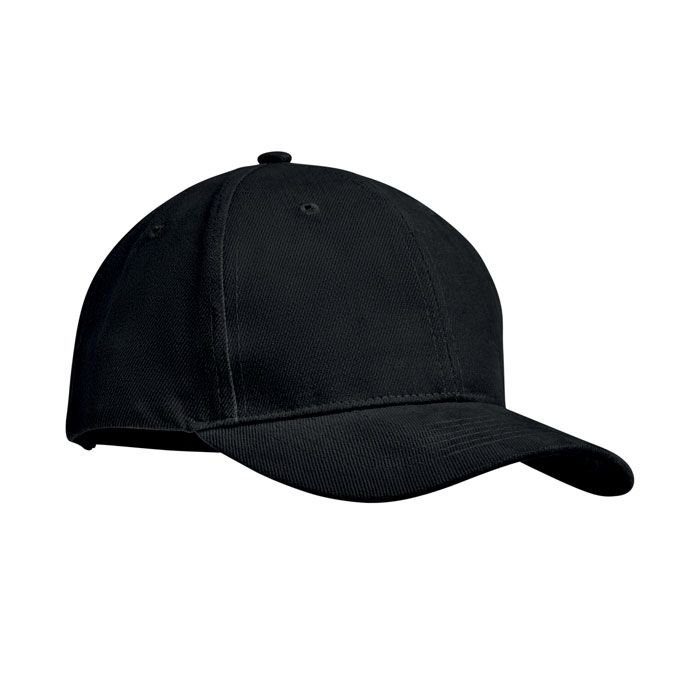 MO9643-03Tekapo Baseball Kappe 6 Panels_ Schwarz