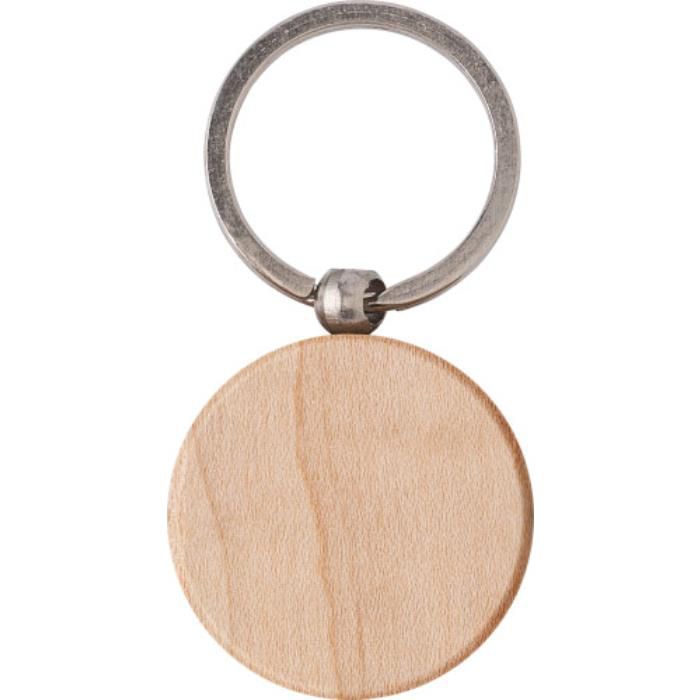 Schlüsselanhänger aus Holz May, Braun