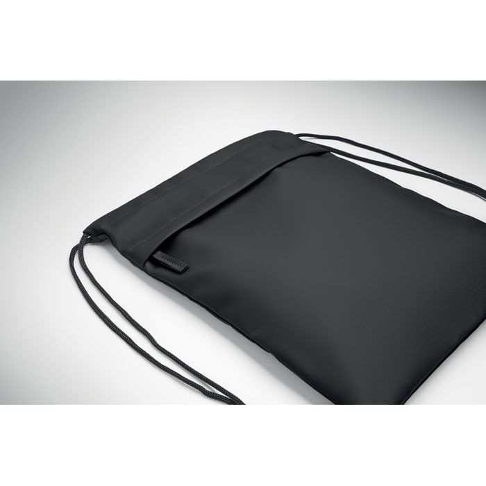 MO2639-03Bangkok Bag Beutel mit Kordelzug 600D RPET_ schwarz
