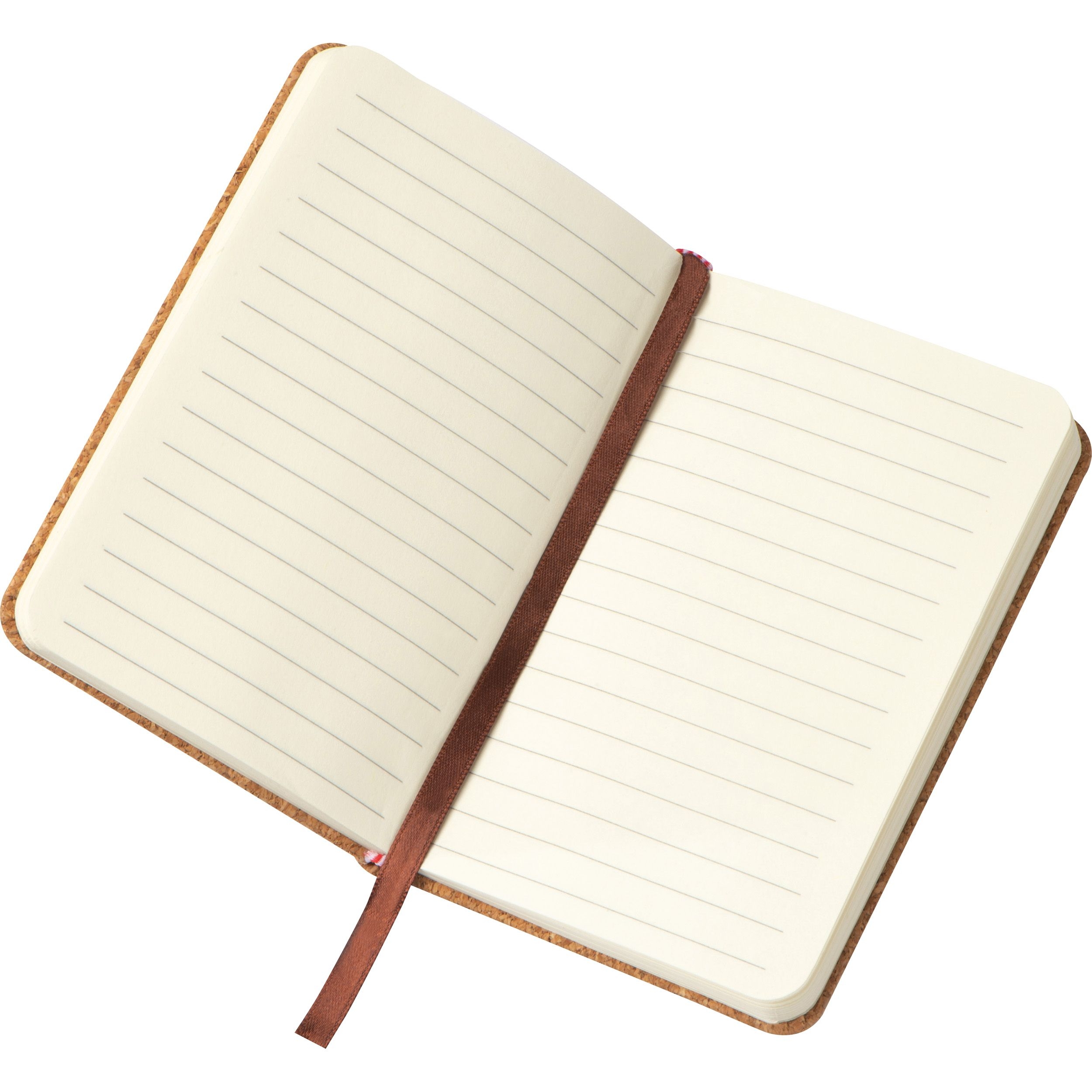 MA20827-13A6 Notizbuch mit Korkeinband und linierten Seiten_ beige