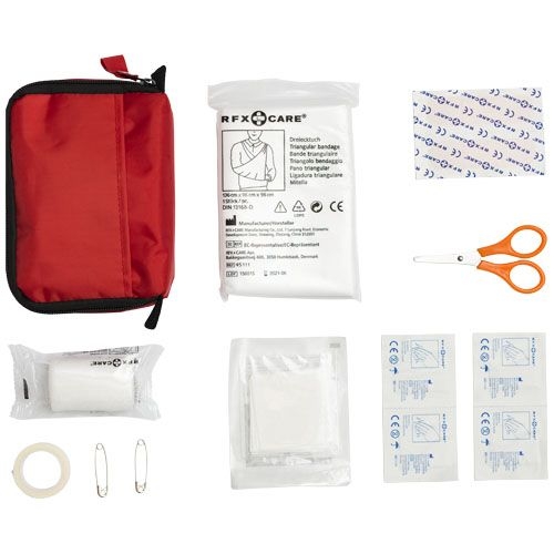 PF102040-1Save-me 19-teiliges Erste-Hilfe-Set_ rot