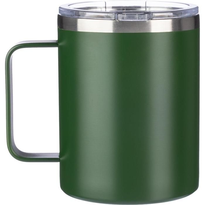 GI1097560-02Doppelwandiger Becher aus Edelstahl _300 ml_ Renate_ weiss