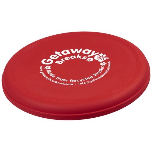 PF127029-3Orbit Frisbee aus recyceltem Kunststoff_ rot