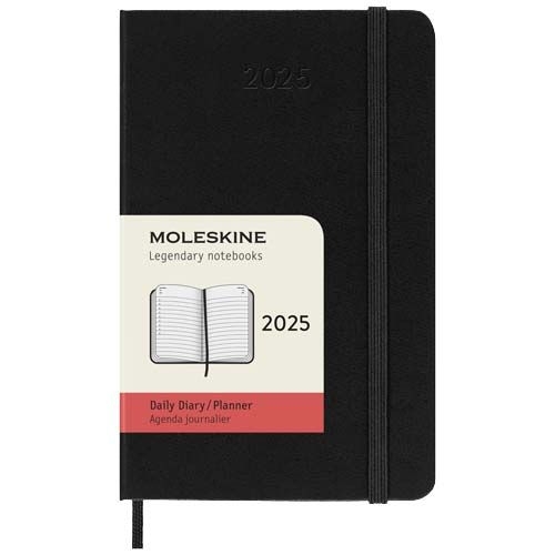 Moleskine Hardcover 12 Monate Tageskalender , Pocket-Format