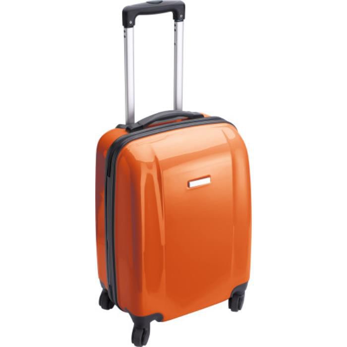 GI5392-07Trolley aus ABS-Kunststoff Verona_ Orange GI5392-07Trolley aus ABS-Kunststoff Verona_ Orange