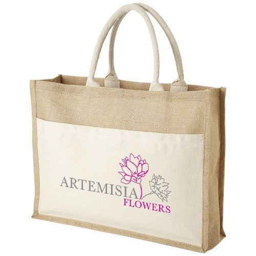 PF119526-1Mumbay Jute Tragetasche 18L_ natur_natur