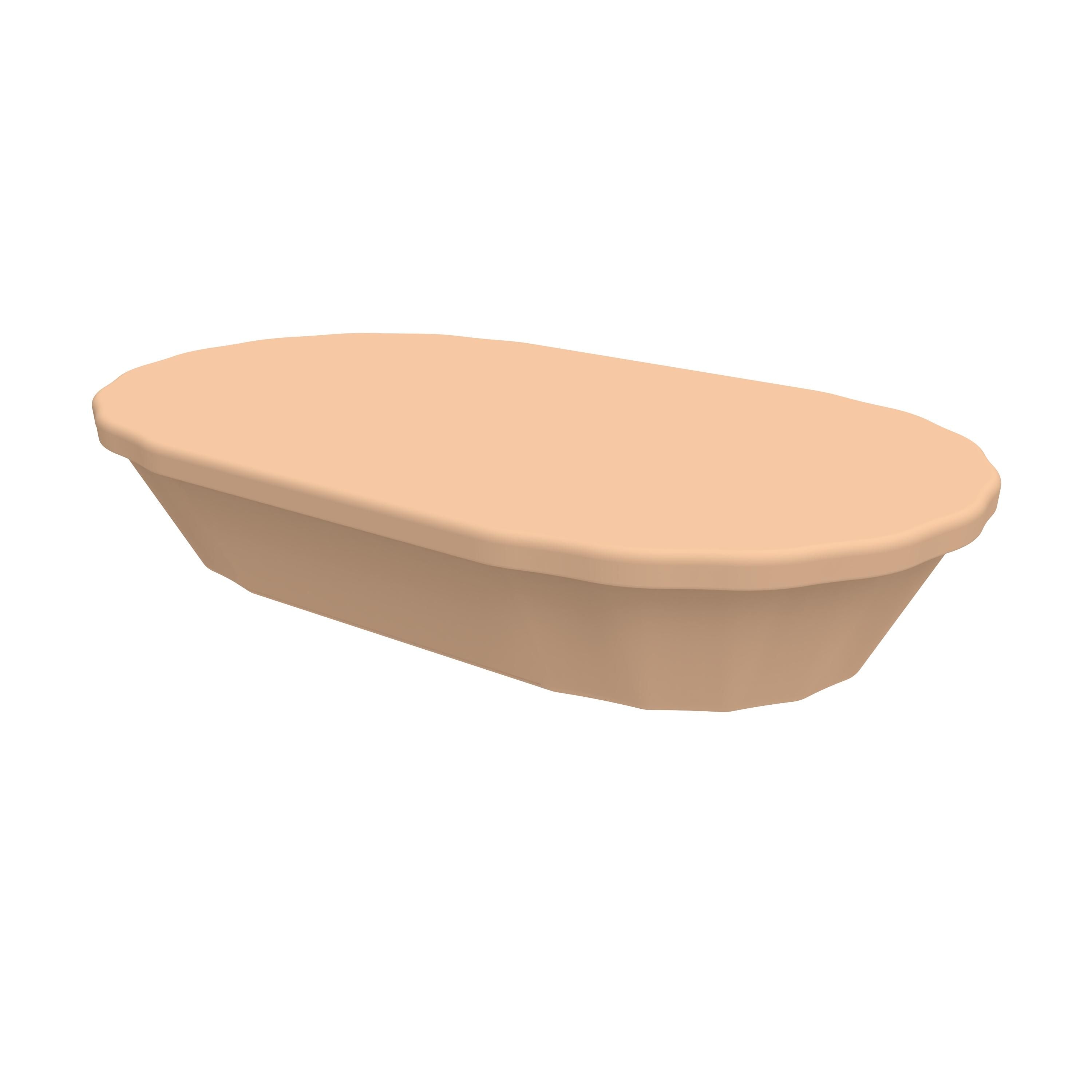 EL01353-1Snackschale _ToGo_ mit Deckel_ bestaendiges braun