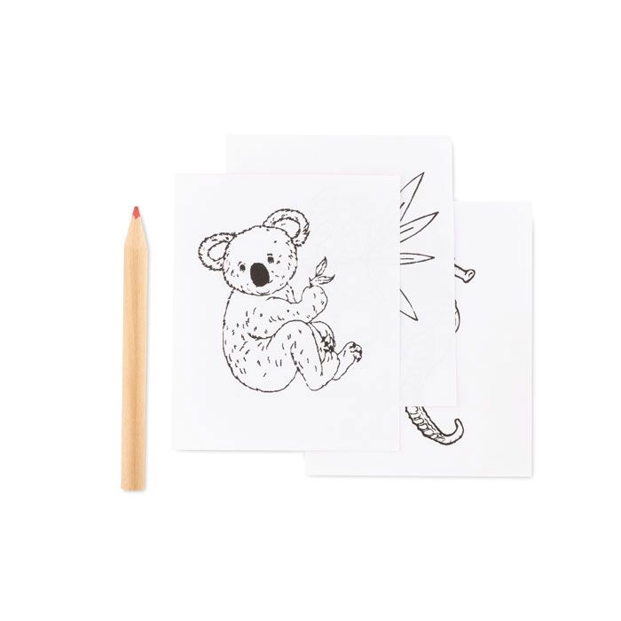 MO9873-13Little Vangogh Mal-Set mit Buntstiften_ Beige