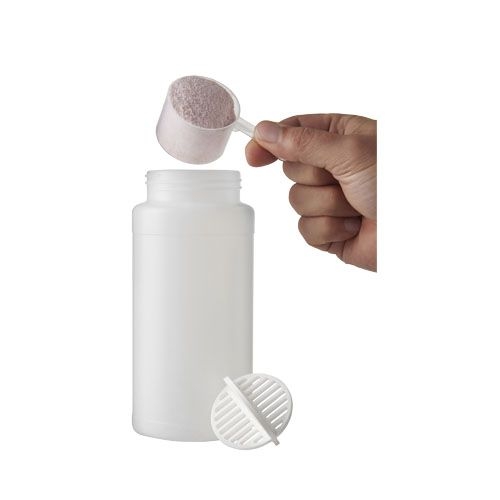 PF210702-1Baseline Plus 500 ml Shakerflasche_ weiss_klar mattiert