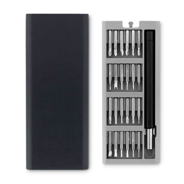 MO9568-03Toolbox Praezisionsschraubendreher-Set_ Schwarz
