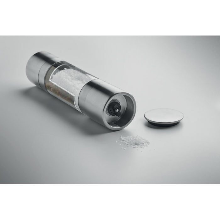 MO3158-14Molin 2in1 Salz- _ Pfeffermuehle_ silber
