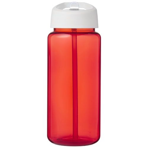 PF210446-3H2O Active® Octave Tritan™ 600 ml Sportflasche mit Ausgussdeckel_ rot_weiss