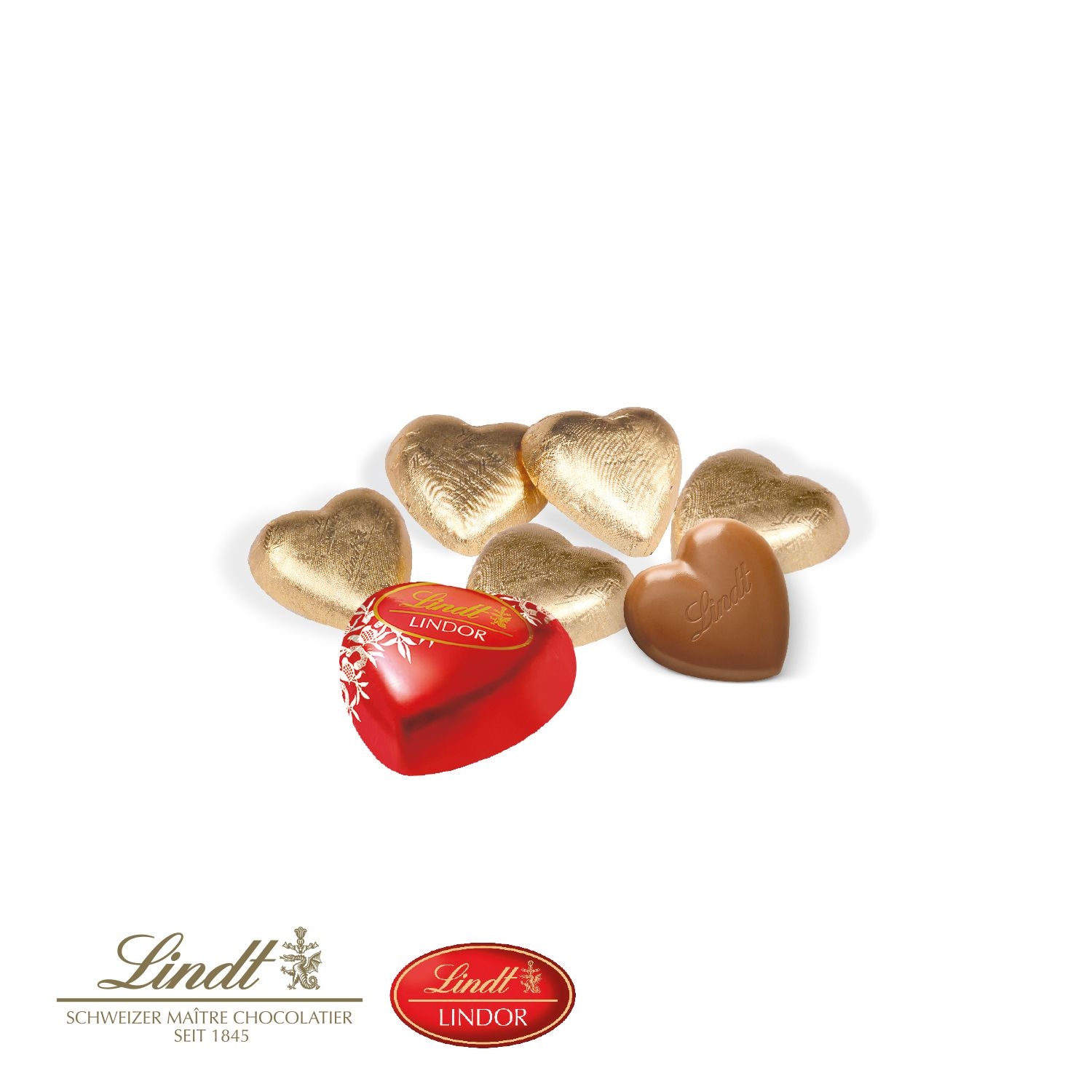 CD95317-01Adventskalender Lindt _Schokoladen-Herzen_ Motiv-Vorlage