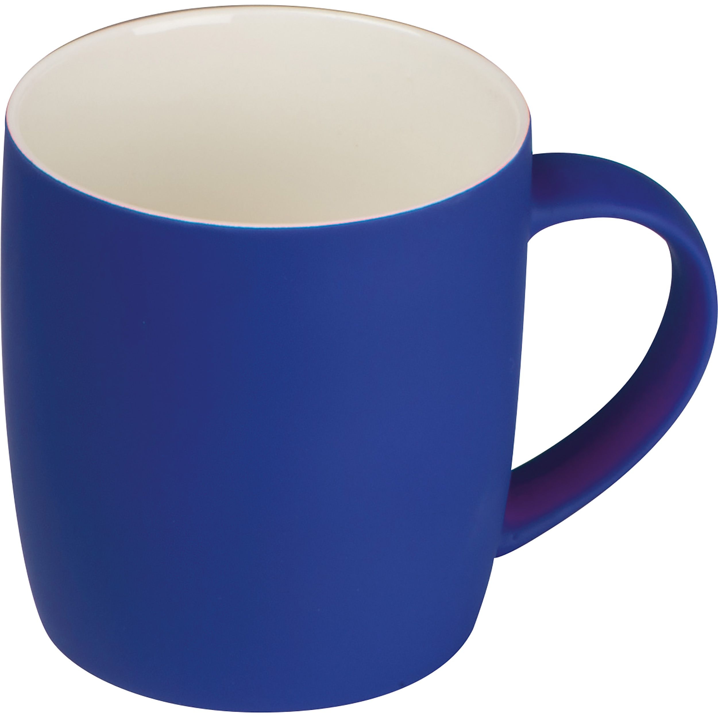 MA80654-04Tasse aus Porzellan_ aussen gummiert_ 300ml_ blau