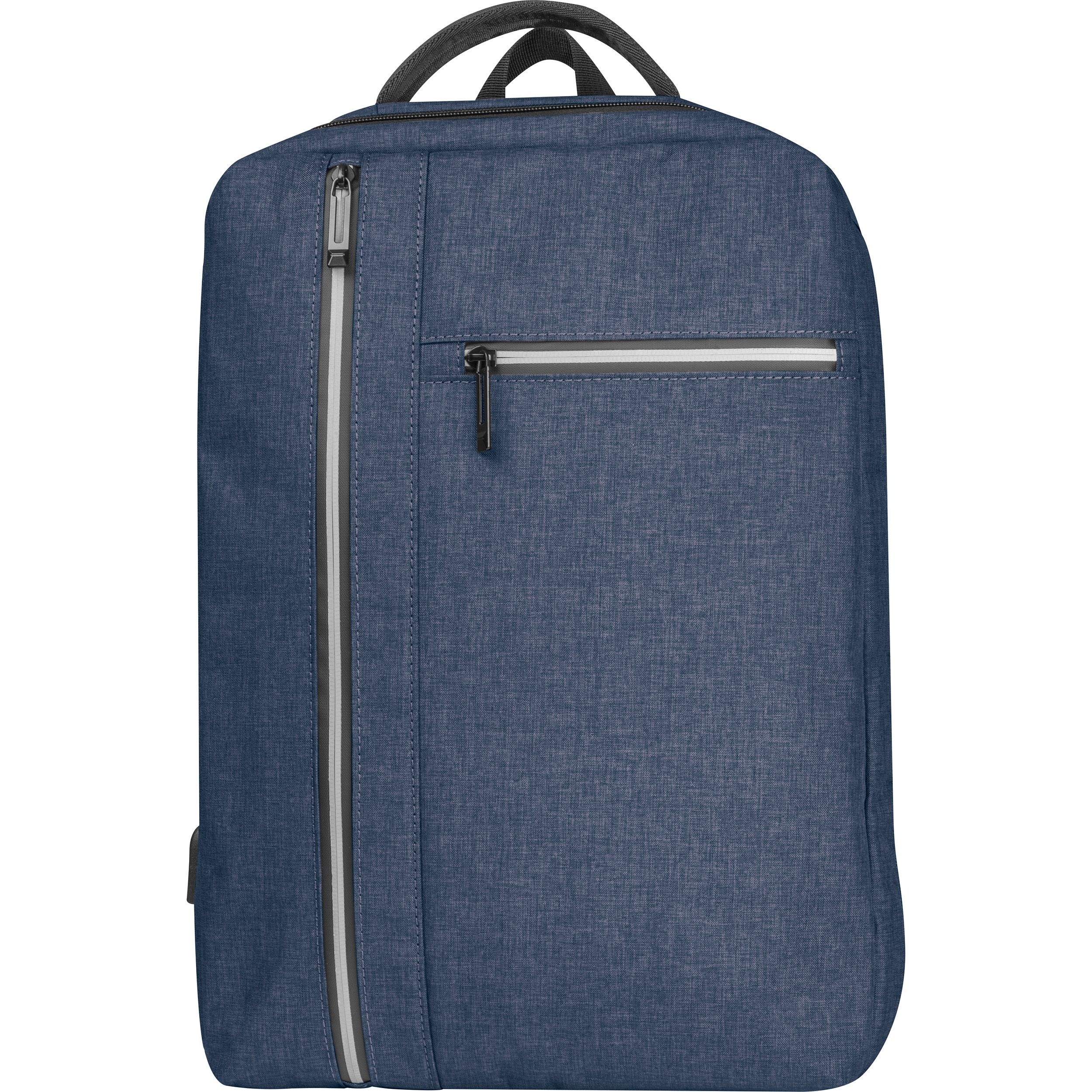 MA63665-04Wasserabweisender Rucksack aus Nylon_ blau