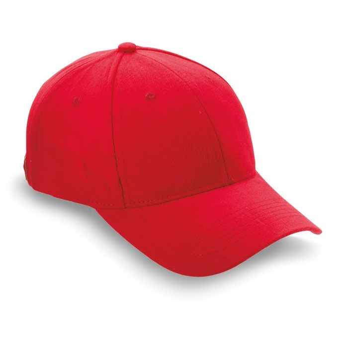 KC1464-05Natupro Baseball Kappe 6 Panels_ Rot