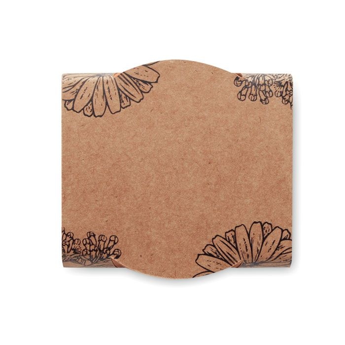 MO6146-40Forget Me Not Terracotta-Topf Vergissmeinnich_ Holz