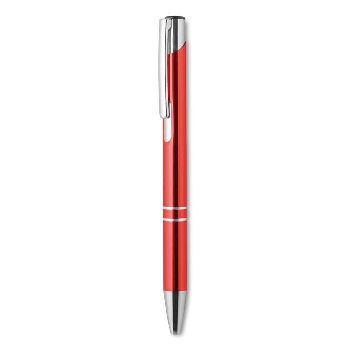 KC8893-05Bern Druckkugelschreiber Aluminium_ Rot