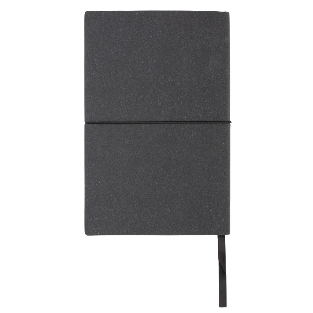 XDP772.21-2A5 Notizbuch aus GRS recyceltem Leder_ grau
