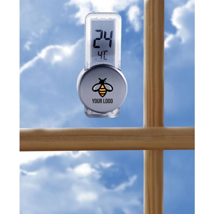 GI6201-32Thermometer aus Kunststoff Roxanne_ silber