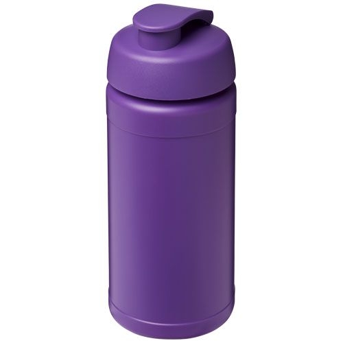PF210068-24Baseline® Plus 500 ml Sportflasche mit Klappdeckel_ lila
