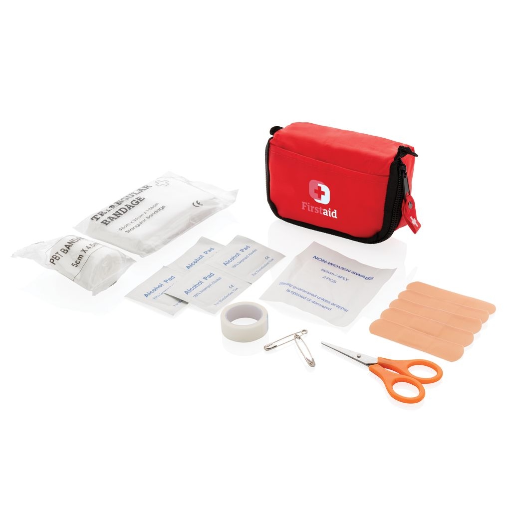 XDP265.31-0Erste Hilfe Set in Tasche_ rot
