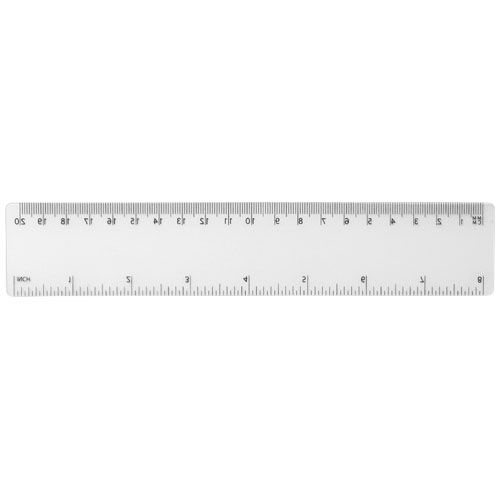 PF210585-11Rothko 20 cm Kunststofflineal_ transparent