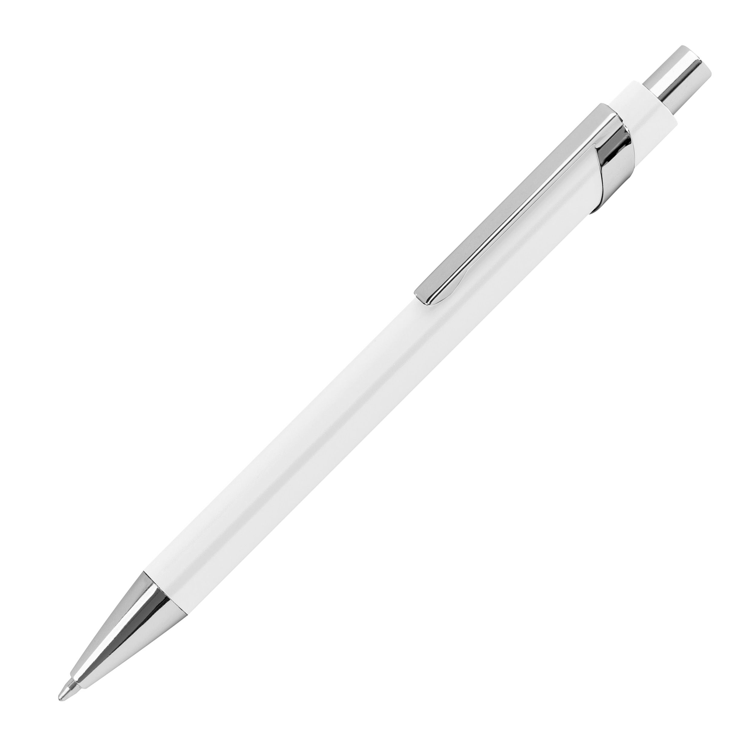 MA10716-06Kugelschreiber aus Metall_ weiss MA10716-06Kugelschreiber aus Metall_ weiss