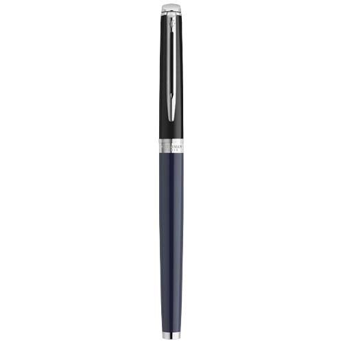 Waterman Hemisphere Color-Block Füllfederhalter mit Palladiumbeschichtung (blaue Mine), blau,schwarz