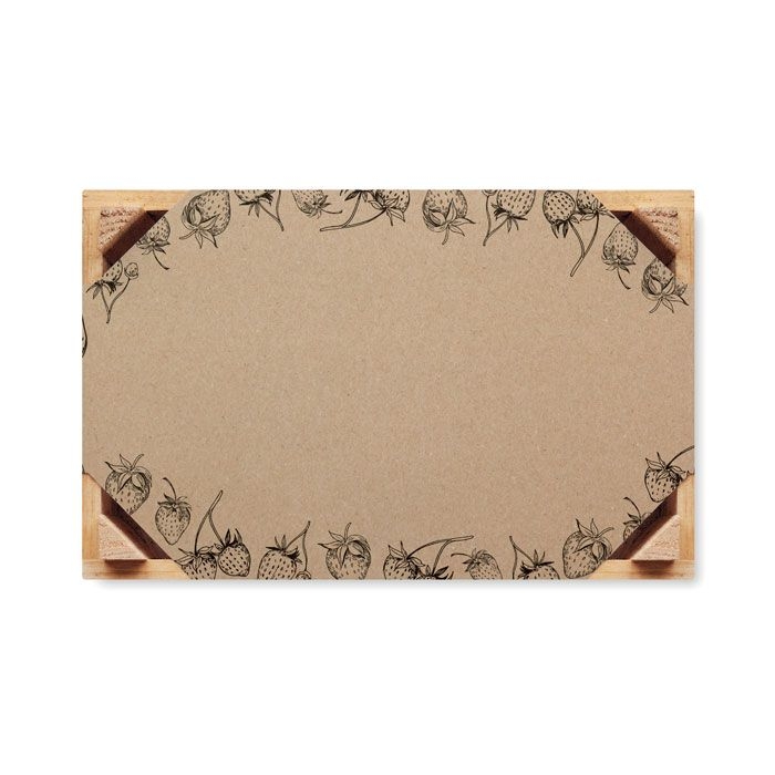 MO6506-40Strawberry Saat-Set Erdbeere_ Holz