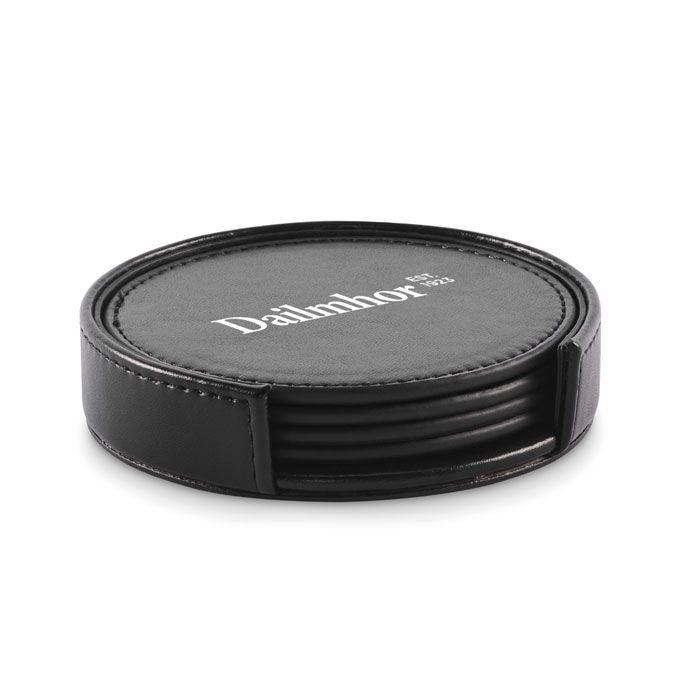 MO2615-03Posa Set Untersetzer-Set PU_ schwarz