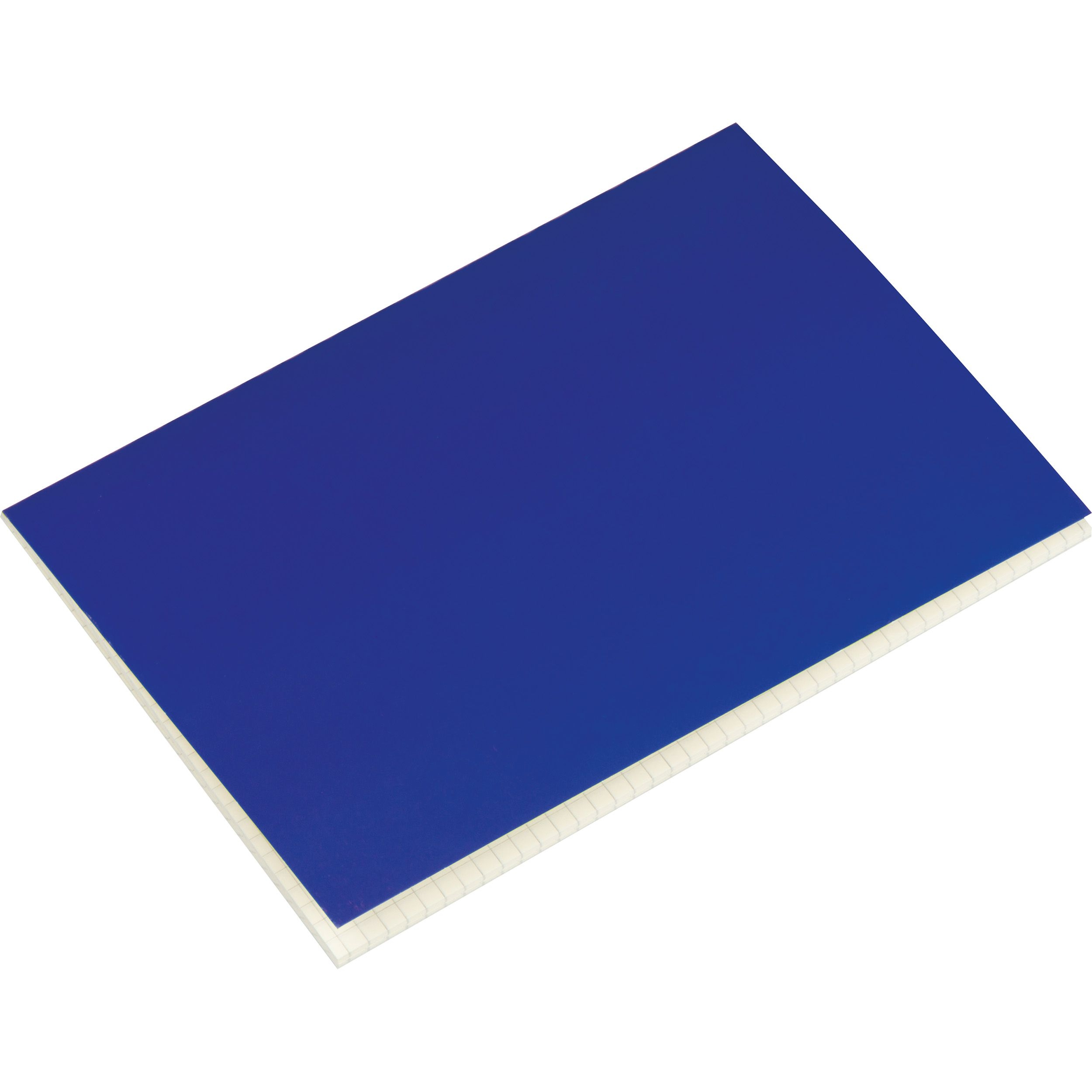 MA23258-04A5 Notizbuch mit karierten Blaettern_ blau
