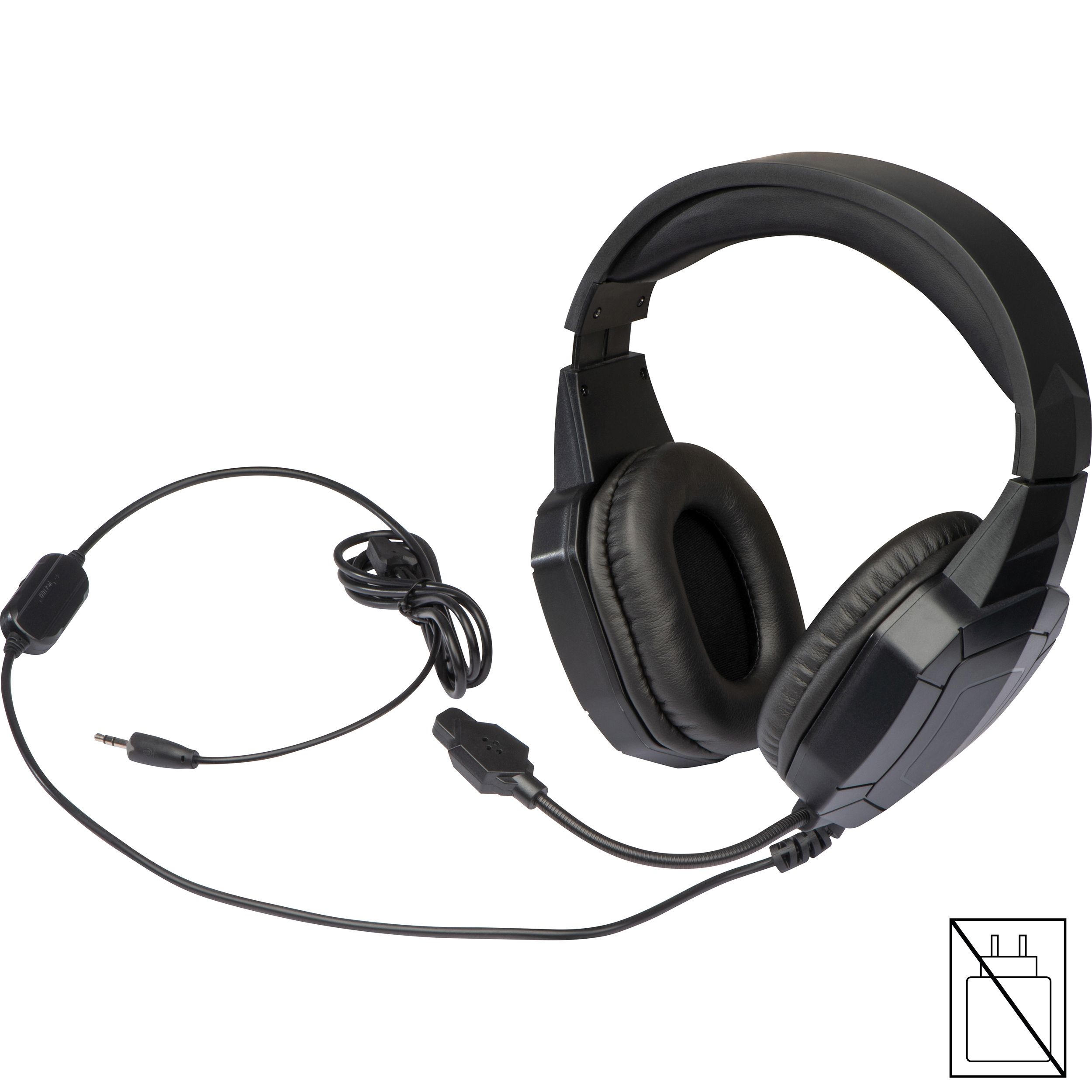 MA32316-03Headset mit Mikrofon_ schwarz